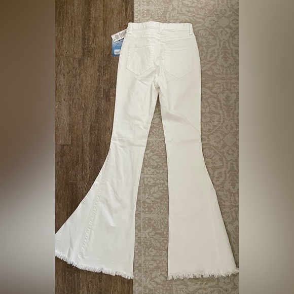 MUMU white flare pants brand new - Picture 2 of 2